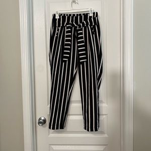 BODY BY US STRIPED PANTS , S